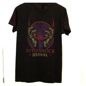 AFTERSHOCK FESTIVAL Limited VIP Show Only T-shirt